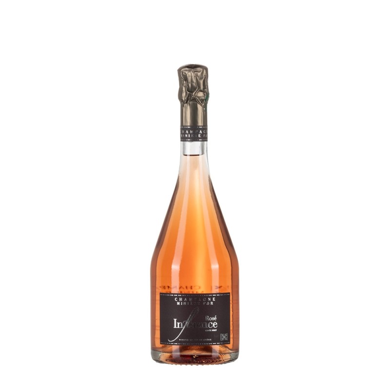 Bottiglia di champagne Miniere Influence Rosé da 0.75l Bottiglia di champagne Miniere Influence Rosé da 0.75l