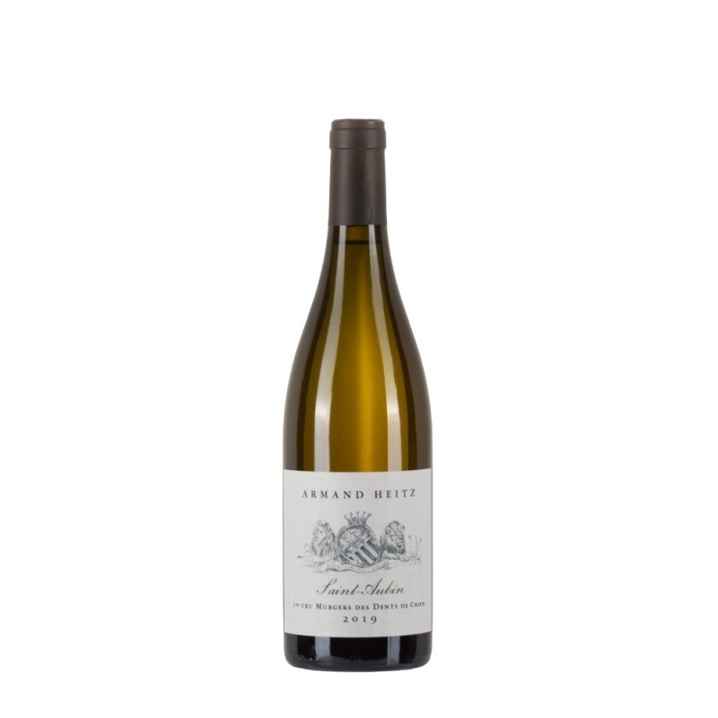 Bottiglia di Borgogna bianco Armand Heitz Saint Aubin 1°Cru Murgers des dents de chien 2019 da 0.75l Bottiglia di Borgogna bianco Armand Heitz Saint Aubin 1°Cru Murgers des dents de chien 2019 da 0.75l