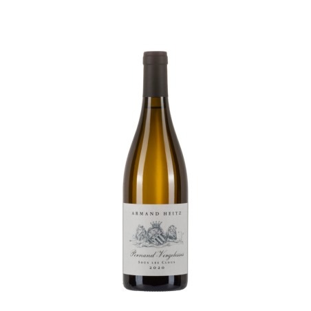 Bottiglia di borgogna bianco Armand Heitz Pernand-Vergelesses Sous Les Clous 2020 da 0.75l