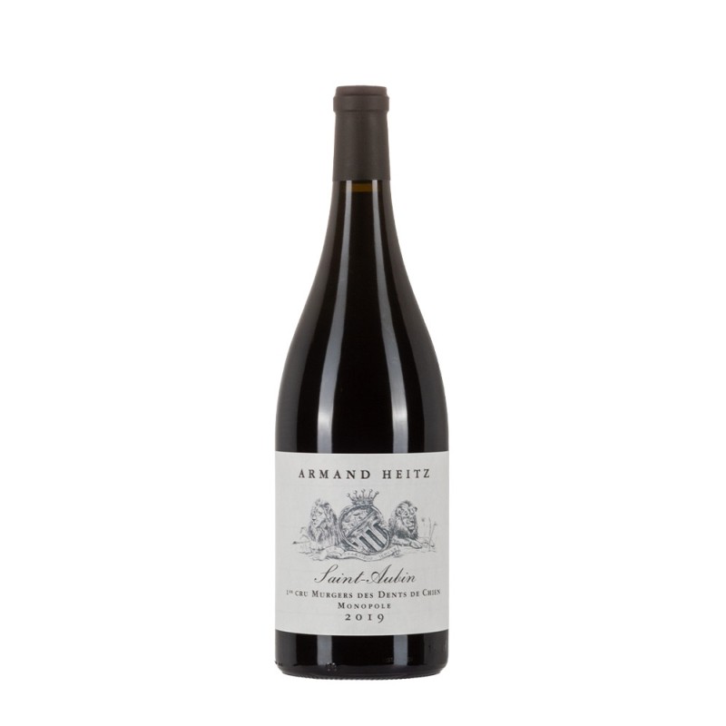 Magnum di Borgogna bianco Armand Heitz Saint Aubin 1°Cru Murgers des dents de chien 2019 da 0.75l