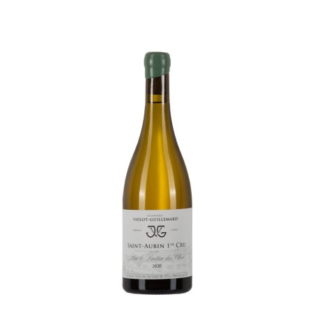Bottiglia di borgogna bianco Violot-Guillemard Saint-Aubin 2020 1°Cru Sur le lentier du Clou da 0.75l