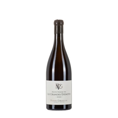 Bottiglia di Borgogna rosso Pierre Girardin Beaune 1°Cru Les Grandes Epenotes 2022 da 0.75l
