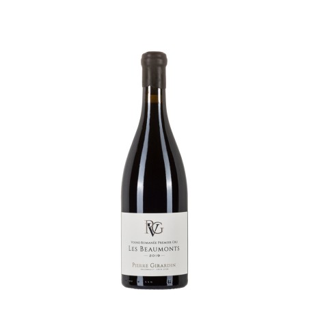 Bottiglia di Borgogna rosso Pierre Girardin Vosne-Romanée 1°Cru 2019 Les Beaumonts da 0.75l