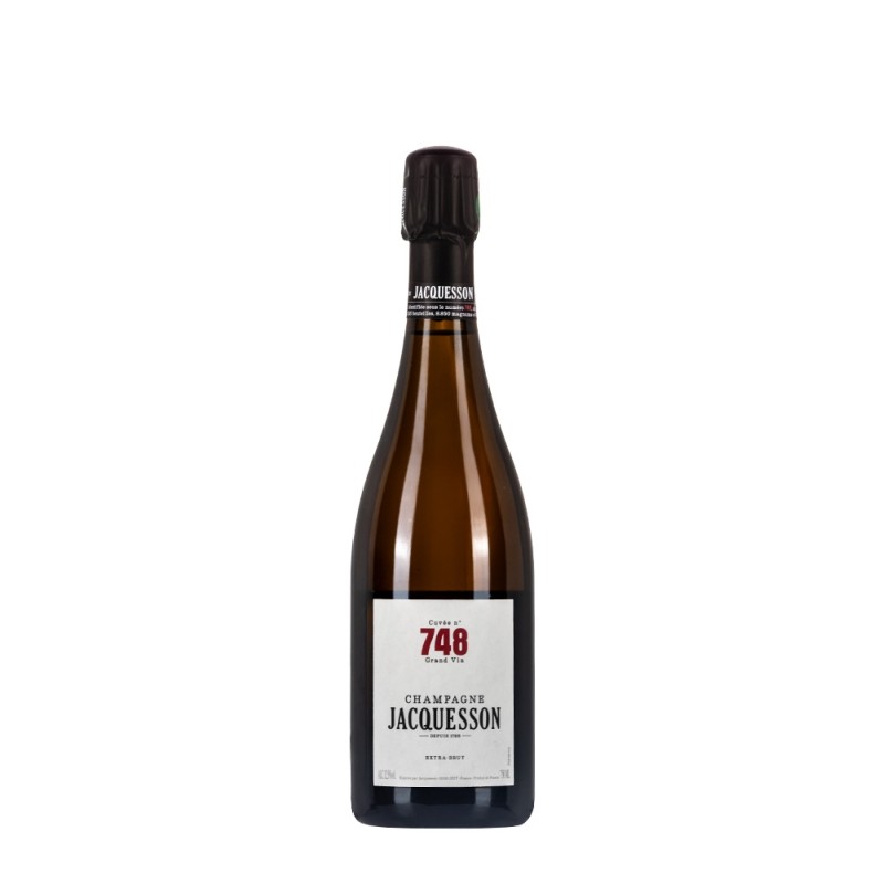 Bottiglia di Champagne Jacquesson Cuvée n.748 da 0.75l Bottiglia di Champagne Jacquesson Cuvée n.748 da 0.75l