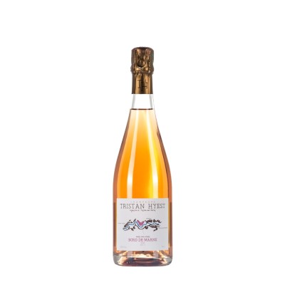 Bottiglia di champagne Tristan Hyest Bord De Marne Brut Rosè da 0.75l