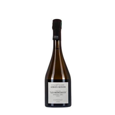 Bottiglia di champagne Adrien Renoir Le Les Montants 2020 Extra Brut da 0.75l