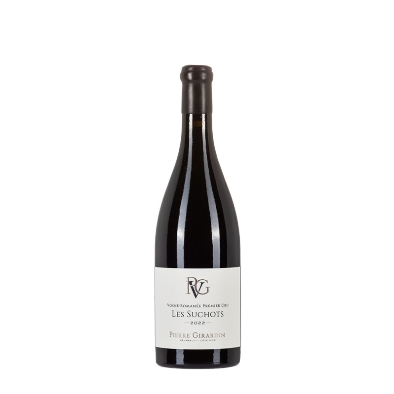 Bottiglia di Borgogna rosso Pierre Girardin Vosne-Romanée 1Er Cru 2022 Les Suchots da 0.75l Bottiglia di Borgogna rosso Pierre Girardin Vosne-Romanée 1Er Cru 2022 Les Suchots da 0.75l