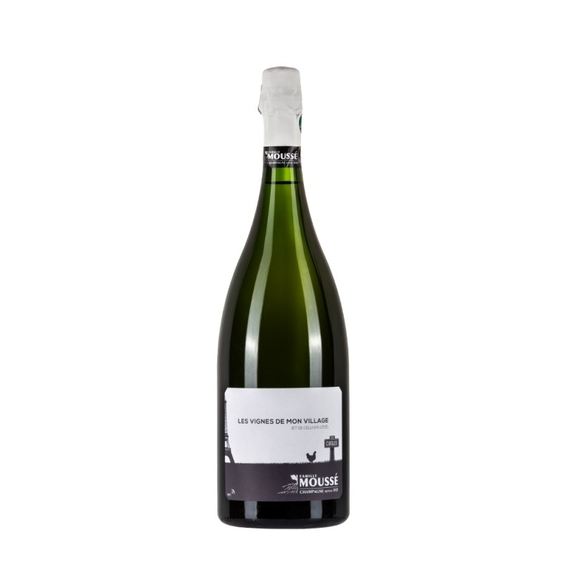 Magnum di champagne Moussé Fils Les Vignes De Mon Village da 1.5l Magnum di champagne Moussé Fils Les Vignes De Mon Village da 1.5l