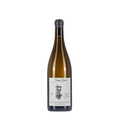Bottiglia di Borgogna bianco Joseph Pascal Puligny Montrachet Hommage a Jean 2021 da 0.75l