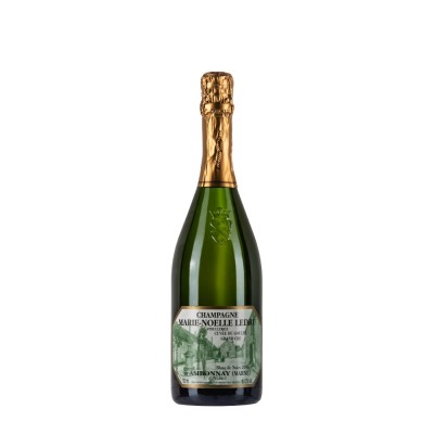 Bottiglia di champagne Marie Noëlle Ledru Blanc de Noire Goulté 2015 da 0.75l