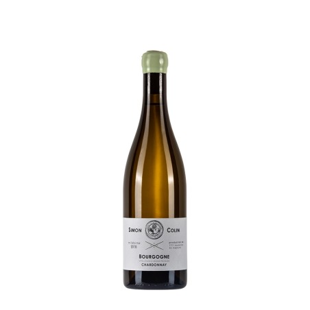 Bottiglia di Borgogna bianco Simon Colin Bourgogne Chardonnay 2018 da 0.75l