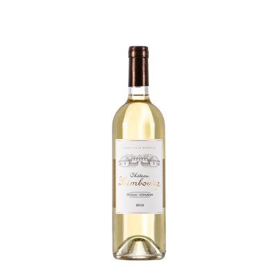 Bottiglia di vino bianco Chateau Limbourg Pessac Leognan 2019 da 0.75l