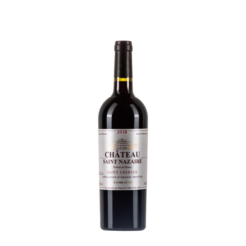 Bottiglia di Château Saint Nazaire Saint-Chinian Grande Cuvée 2019 da 0.75l Bottiglia di Château Saint Nazaire Saint-Chinian Grande Cuvée 2019 da 0.75l