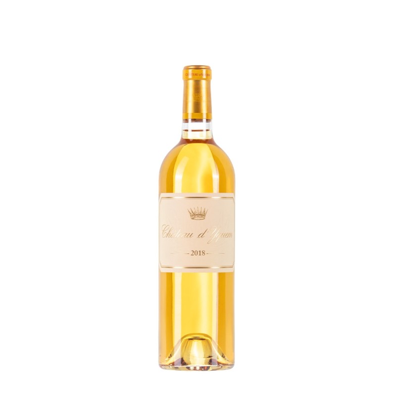 Bottiglia di Sauternes Chateau D'Yquem 2018 da 0.75l Bottiglia di Sauternes Chateau D'Yquem 2018 da 0.75l