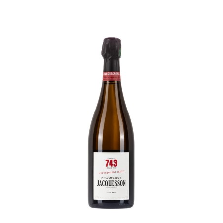 Bottiglia di Jacquesson Cuvée n.743 DT da 0.75l