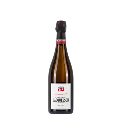 Bottiglia di Jacquesson Cuvée n.743 DT da 0.75l
