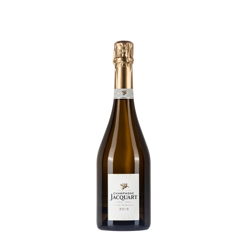 Bottiglia di champagne Jacquart Blanc de Blancs 2015 da 0.75l Bottiglia di champagne Jacquart Blanc de Blancs 2015 da 0.75l