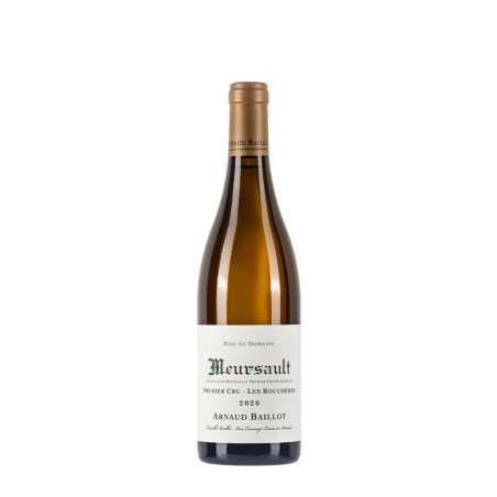 Bottiglia di Vino Bianco Champagne Arnaud Baillot Meursault Les Bouchères 2020 da 0.75l