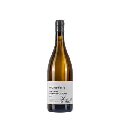 Bottiglia di Borgogna bianco Xavier Monnot Bourgogne Chardonnay 2019 Les Grandes Coutures da 0.75l