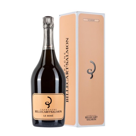 Magnum di Champagne Billecart-Salmon Le Rosé con astuccio da 1.5l