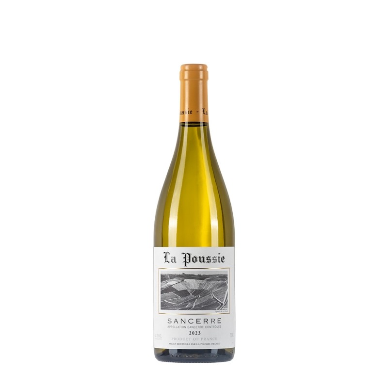 Bottigia di Loira Bianco Baron de Ladoucette Sancerre Blanc La Poussie 2023 da 0.75l