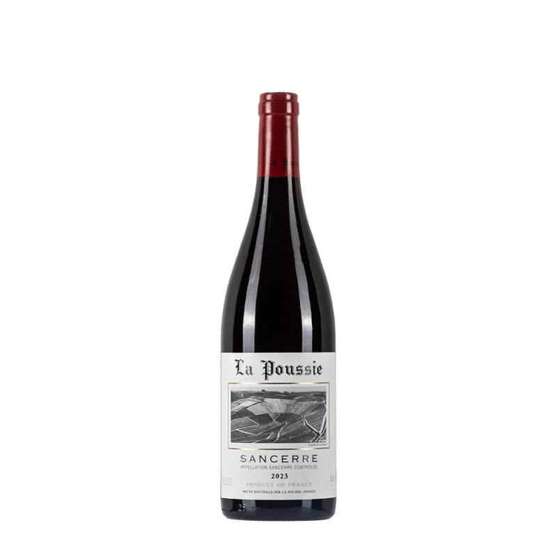 Bottiglia di Loira rosso Baron de Ladoucette Sancerre Rouge La Poussie 2023 da 0.75l Bottiglia di Loira rosso Baron de Ladoucette Sancerre Rouge La Poussie 2023 da 0.75l