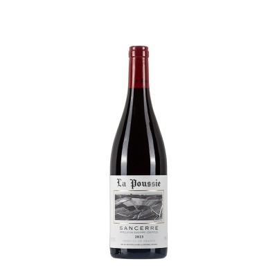 Bottiglia di Loira rosso Baron de Ladoucette Sancerre Rouge La Poussie 2023 da 0.75l