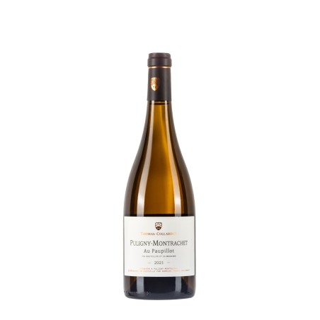 Bottiglia di vino bianco Borgogna Thomas-Collardot Puligny-Montrachet 2021 Au Paupillot da 0.75l
