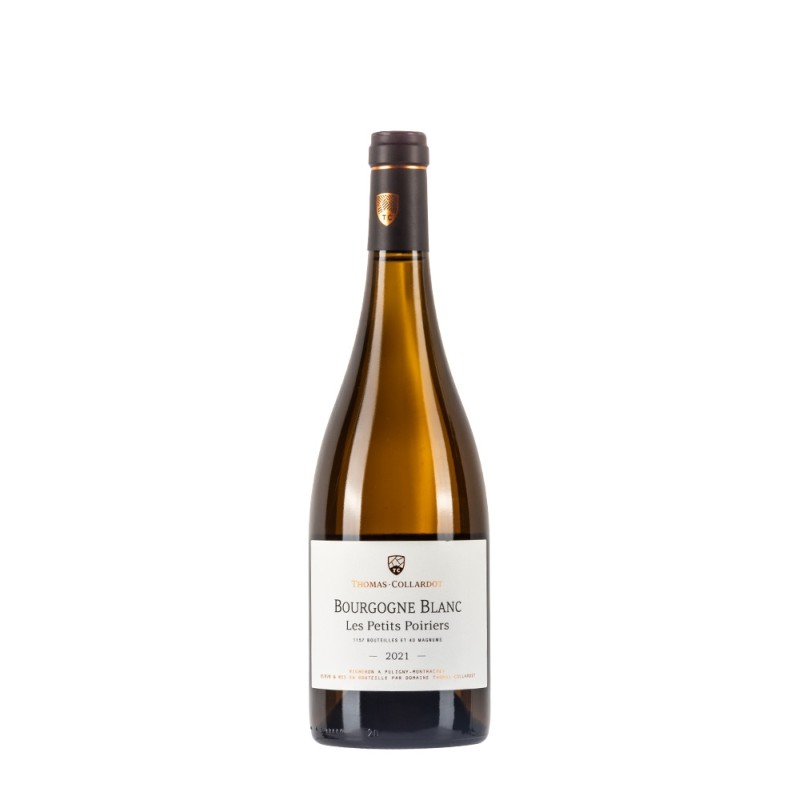Bottiglia di Borgogna bianco Thomas-Collardot Bourgogne Blanc 2021 Les Petits Poiriers da 0.75l