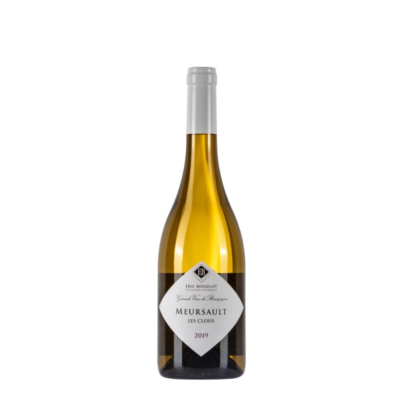 Bottiglia di Borgogna bianco Eric Boigelot Meursault 2019 Les Clous da 0.75l Bottiglia di Borgogna bianco Eric Boigelot Meursault 2019 Les Clous da 0.75l