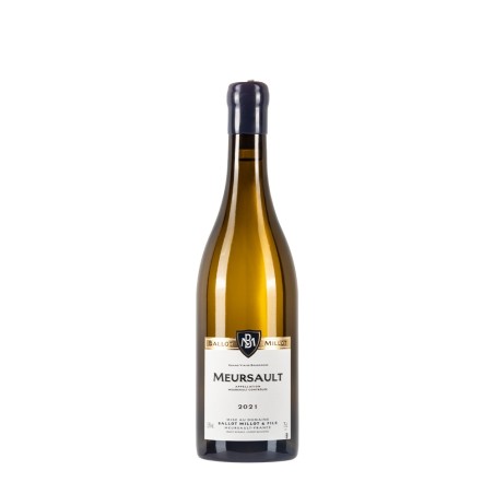 Bottiglia di Borgogna bianco Ballot Millot Meursault 2021 da 0.75l