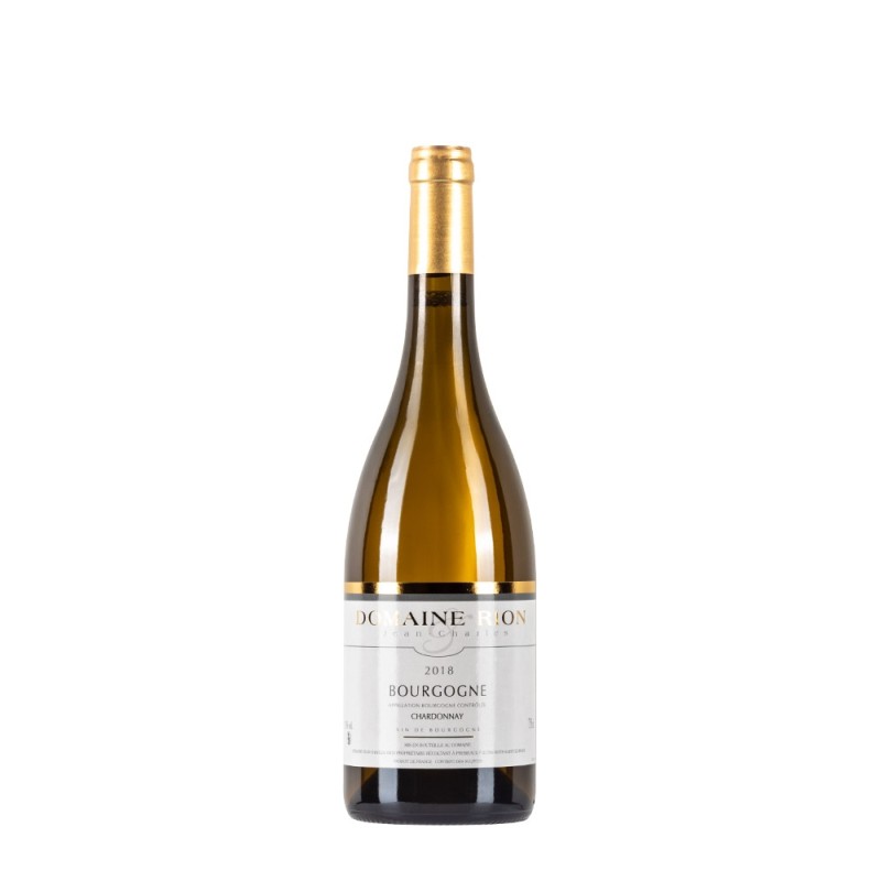 Bottiglia di vino Borogna bianco Domaine Rion Bourgogne Chardonnay 2018 da 0.75l Bottiglia di vino Borogna bianco Domaine Rion Bourgogne Chardonnay 2018 da 0.75l