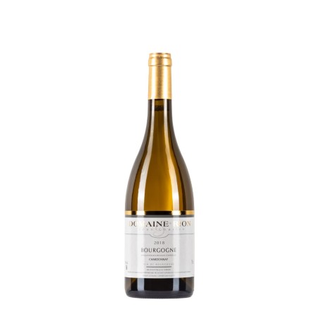 Bottiglia di vino Borogna bianco Domaine Rion Bourgogne Chardonnay 2018 da 0.75l