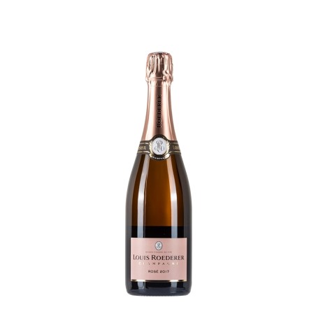 Bottiglia di champagne Louis Roederer Rosé 2017 da 0.75l