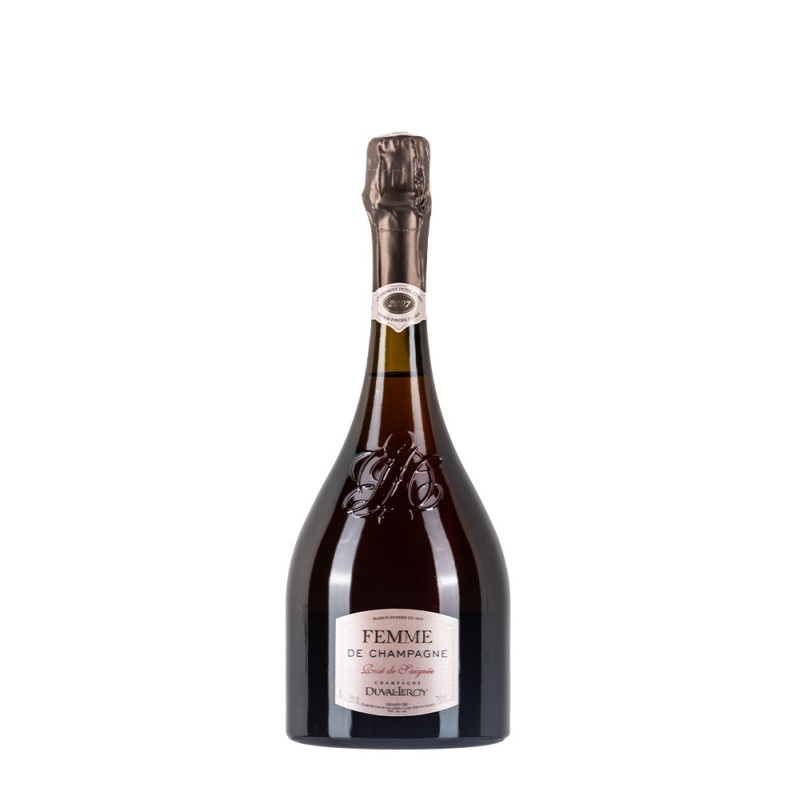 Bottiglia di champagne Duval Leroy Femme De Champagne Rosè de saignée 2007 da 0.75l