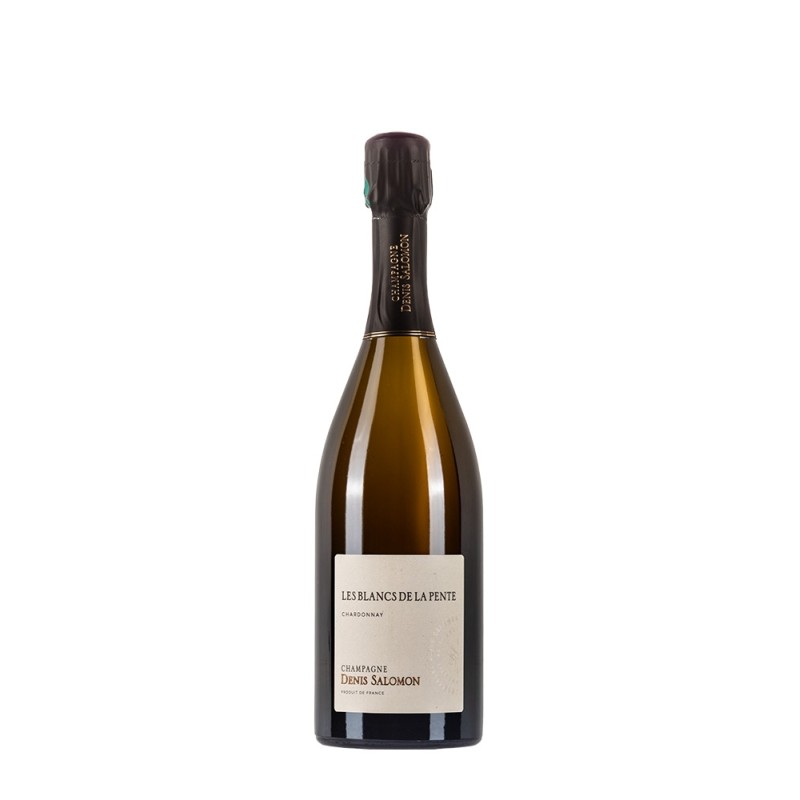 Bottiglia di champagne Denis Salomon Les Blancs De La Pente da 0.75l Bottiglia di champagne Denis Salomon Les Blancs De La Pente da 0.75l
