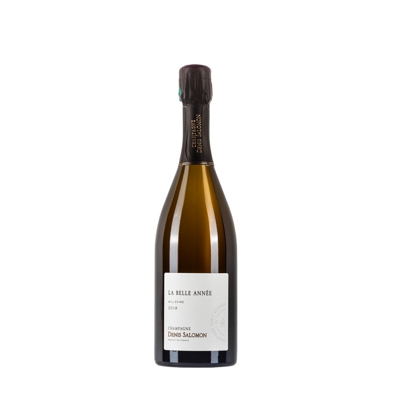 Bottiglia di champagne Denis Salomon La Belle Année 2018 da 0.75l Bottiglia di champagne Denis Salomon La Belle Année 2018 da 0.75l