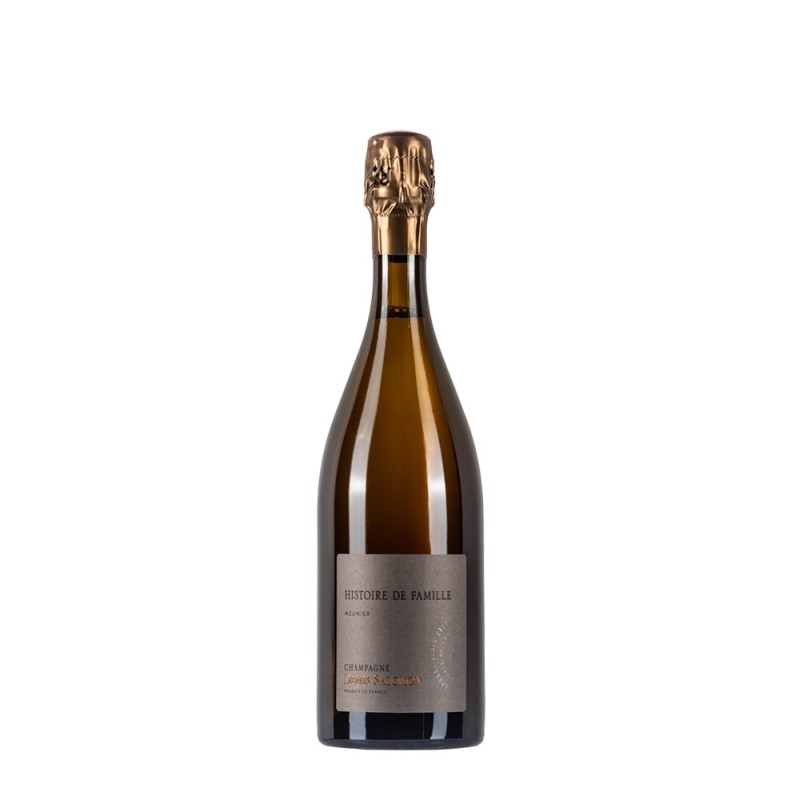 Bottiglia di champagne Denis Salomon Histoire De Famille Meunier Demi-Sec da 0.75l Bottiglia di champagne Denis Salomon Histoire De Famille Meunier Demi-Sec da 0.75l