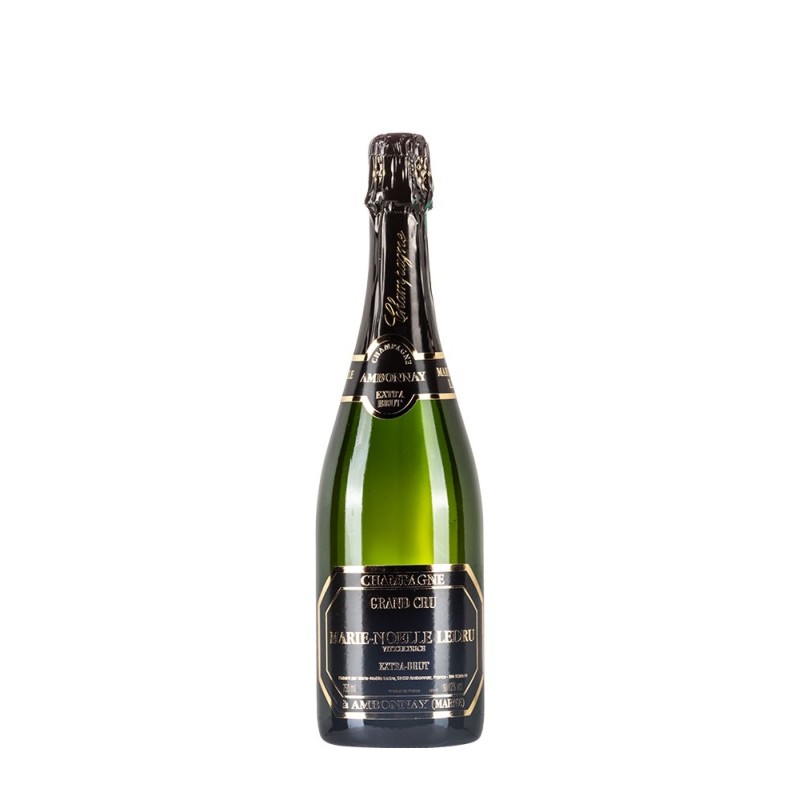 Bottiglia di champagne Marie Noëlle Ledru Extra Brut Grand Cru da 0.75l Bottiglia di champagne Marie Noëlle Ledru Extra Brut Grand Cru da 0.75l