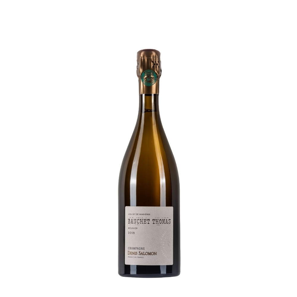 Bottiglia di champagne Denis Salomon Bauchet Thomas 2018 da 0.75l