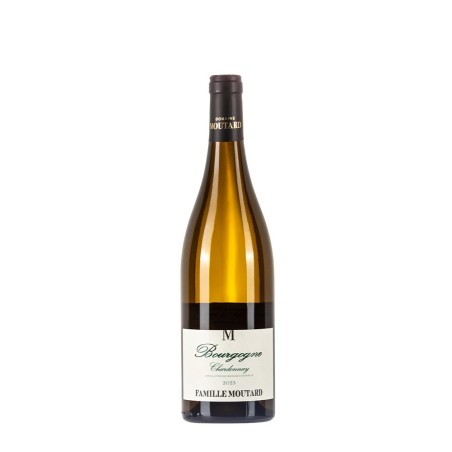 Bottiglia di Borgogna bianco Domaine Moutard Bourgogne Chardonnay 2023 da 0.75l