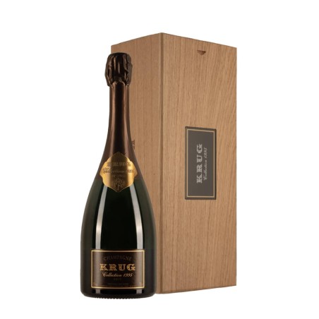 Bottiglia di Champagne Krug Collection 1995 in cassa legno da 0.75l
