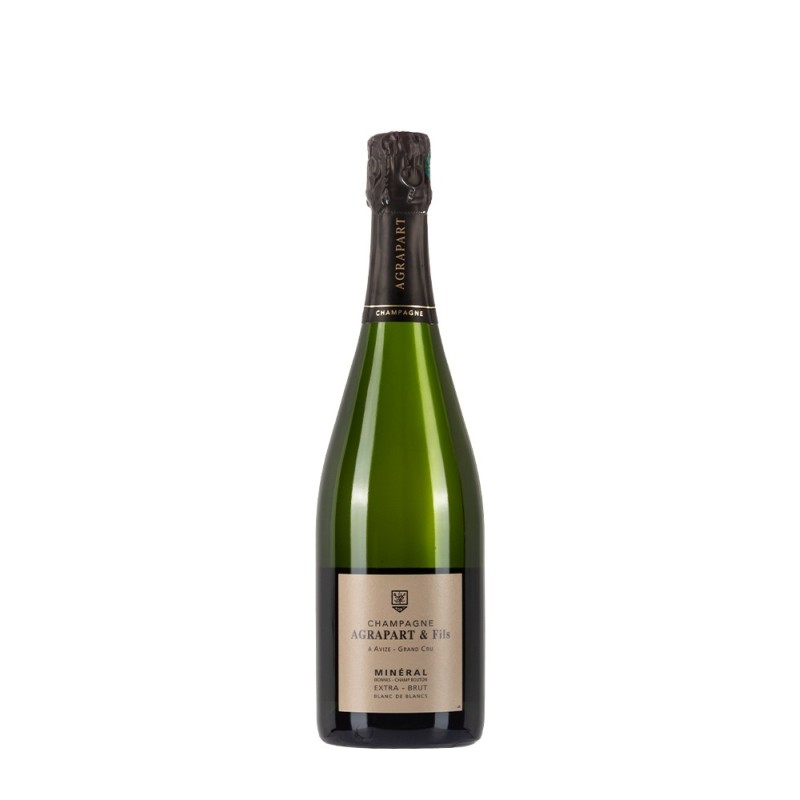 Bottiglia di champagne Agrapart Minéral 2018 0.75l