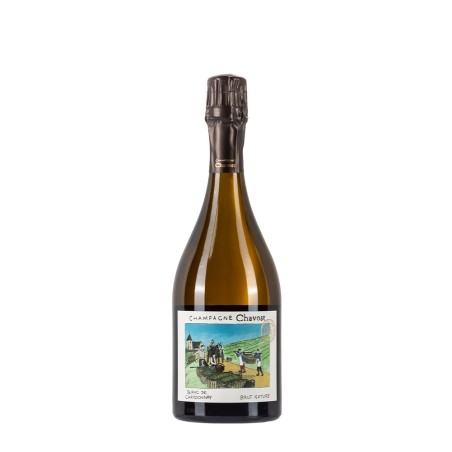 Bottiglia di champagne Chavost Blanc De Chardonnay Brut nature da 0,75l