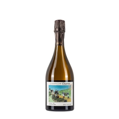 Bottiglia di champagne Chavost Blanc De Chardonnay Brut nature da 0,75l