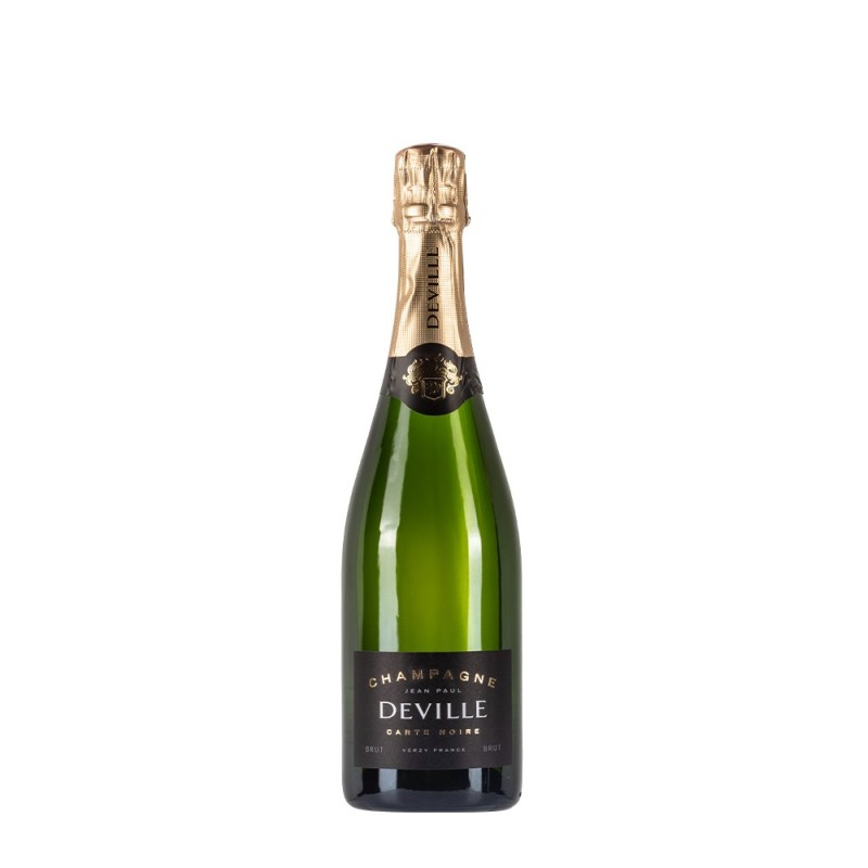 Bottiglia di champagne Deville Carte Noir brut da 0.75l Bottiglia di champagne Deville Carte Noir brut da 0.75l