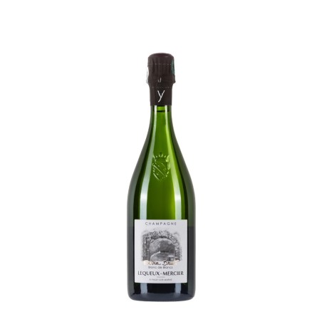 Bottiglia di champagne Lequex-Mercier Blanc de Blancs  da 0.75l