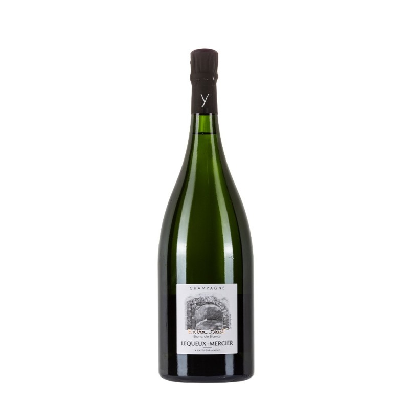 Magnum di champagne Lequeux-Mercier Blanc de Blancs da 1.5l Magnum di champagne Lequeux-Mercier Blanc de Blancs da 1.5l