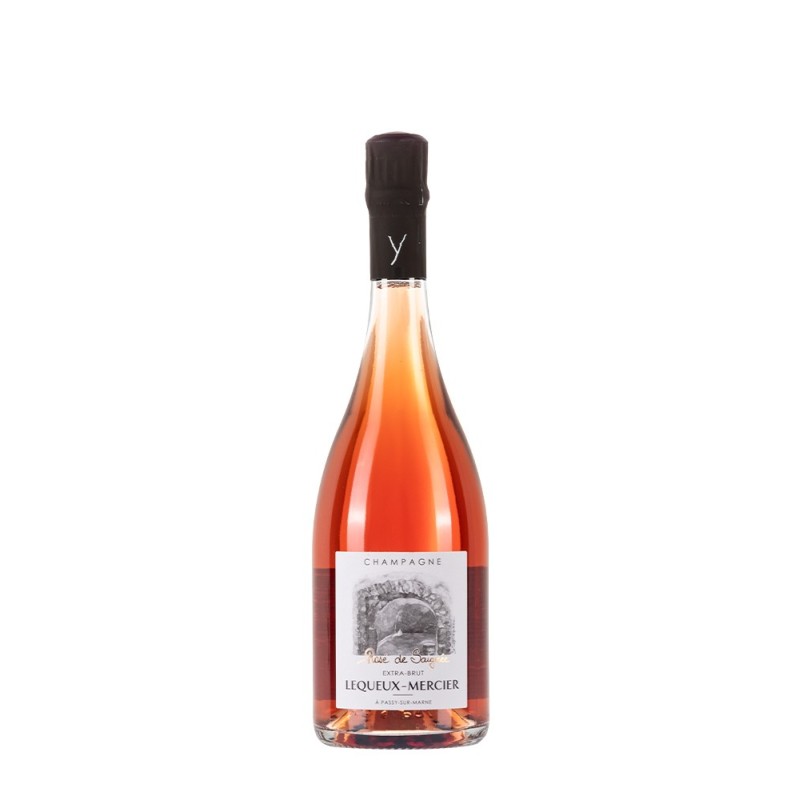 Bottiglia di champagne Lequeux-Mercier Rosè de Saignée da 0.75l Bottiglia di champagne Lequeux-Mercier Rosè de Saignée da 0.75l