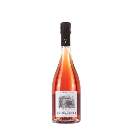 Bottiglia di champagne Lequeux-Mercier Rosè de Saignée  da 0.75l